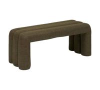 Banc Sisco vert Kaki 102x42cm - Atmosphera Créateur d'intérieur