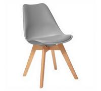 Chaise Baya en polypropylène (PP) - Gris