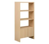 Atmosphera - Bibliothèque John rectangulaire 85x180cm Beige