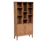 Atmosphera - Bibliothèque Sabor - 2 Portes - Bois d'acacia - 190 cm
