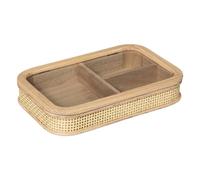 Atmosphera - Boîte à bijoux cannage - 28x5 cm