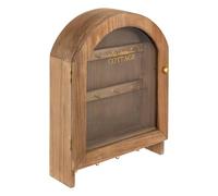 Atmosphera – Boîte à clés Roxie en bois 28x22 cm Marron