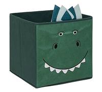 - Boîte de Rangement Enfant "Dinosaure" 29cm Vert Foncé