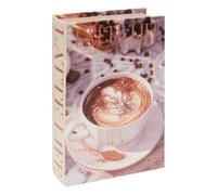 Atmosphera - Boîte livre déco rectangulaire josh 18x27cm café