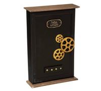 Atmosphera – Boîte à clés design Flower – 26 x 38 cm – Noir