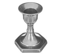 Atmosphera - Bougeoir Marso métal Argent H7,5cm - Modèle b