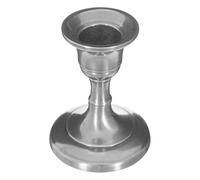 Atmosphera - Bougeoir métal - Argent - H7-5 cm - Modèle 3