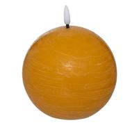 Créateur d'intérieur - Bougie Boule à LED Molia 8cm Jaune