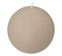 Atmosphera - Bougie boule rustique - gris taupe - 445g