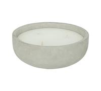 bougie citronelle 25h pot ciment 1600g 30x12.5cm - 200607