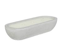 Atmosphera Bougie Ely 580 g Citronnelle Pot en ciment