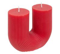 Atmosphera - Bougie en u demi 400g rouge