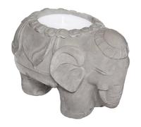 Comptoir de la Bougie - Bougie Parfumée "Éléphant" 180g Citronnelle Gris G