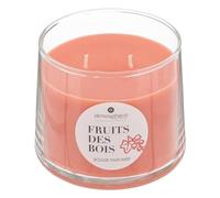 Atmosphera - Bougie parfumée Izor en verre D10cm rouge