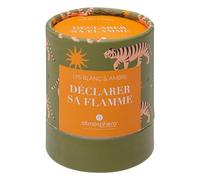 Atmosphera - Bougie parfumée Jomy - lys blanc et ambre - 200g