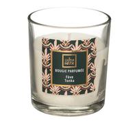 Atmosphera Bougie parfumée en verre Neda 8 cm fève tonka