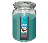 Comptoir de la Bougie - Bougie Parfumée en Verre "Couvercle" 510g Coco G