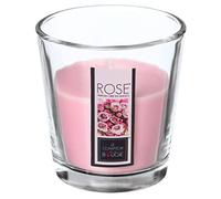 Atmosphera – Bougie parfumée en verre Nina 90 g Rose