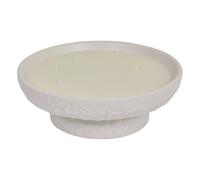 Atmosphera - Bougie parfumée stony 400g pot céramique vanille