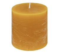 Atmosphera - Bougie rustique - jaune - 220g