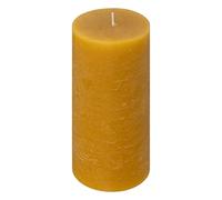 Atmosphera - Bougie rustique - jaune - 445g