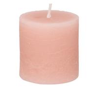 Comptoir de la Bougie - Lot de 4 Bougies Votives "Rustic" 4,5cm Rose Clair