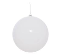 Atmosphera - Boule de noël en Plastique Maxi Blanche d. 250 mm