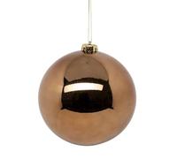 Atmosphera - Boule de noël Maxi 150mm bronzé