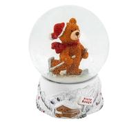 Feeric Lights et Christmas - Boule Neige Ours a Ski 80mm