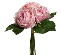 Atmosphera - Bouquet de 9 Roses artificielles - H30 cm