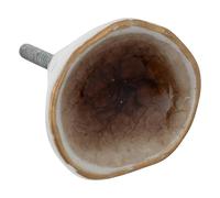 Créateur d'intérieur - Lot de 2 Boutons de Meuble "Elaina" 4cm Beige