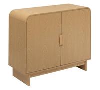 Atmosphera Buffet 2 portes Lee effet bouleau Beige