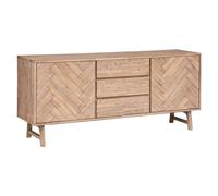Buffet 2 Portes & 3 Tiroirs "Aeris" 180cm Beige