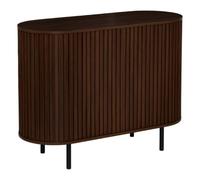 Atmosphera - Buffet alcôve rectangulaire 75x100cm 2 Portes Marron