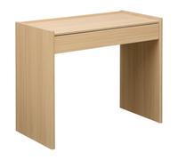 Atmosphera - Bureau John rectangulaire 50x100cm 1 tiroir Beige