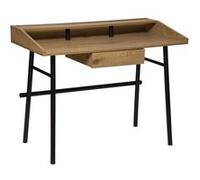 Atmosphera - Bureau vintage 1 tiroir en bois JOSAN - Marron - JOSAN Marron