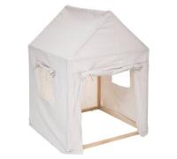Maison en pin et toile Beige - Atmosphera For Kids