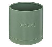 Atmosphera - Cache-pot Avi en pot en céramique D14cm vert de gris