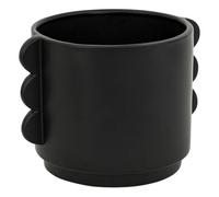 Atmosphera - Cache pot Hind céramique H25cm - Noir