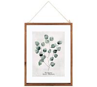 Atmosphera - Cadre Feuilles en Verre 38x48 cm - Modèle 3