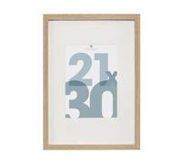Atmosphera Cadre photo en bois Manu – 21 x 30 cm
