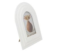 Atmosphera Cadre photo déco Emily 10 x 15 cm en bois blanc