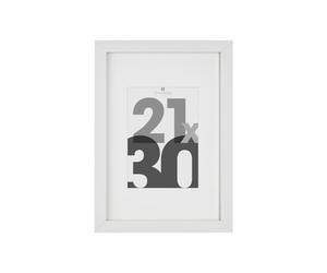 Atmosphera Cadre photo Eva 21 x 30 cm - Blanc