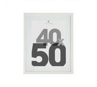 Atmosphera Cadre photo Éva blanc - 40 x 50 cm