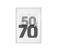 Atmosphera - Cadre photo Eva - bois - blanc - 50x70 cm