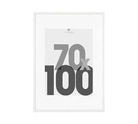 Atmosphera - Cadre photo Eva - bois - blanc - 70x100 cm