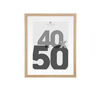 Atmosphera - Cadre photo Eva - bois et verre - 40x50 cm