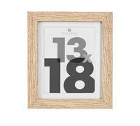 Atmosphera Cadre photo Eva effet bois - 13 x 18 cm