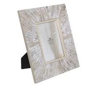 Atmosphera - Cadre photo izzie marron doré 10x15cm