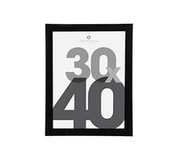 Atmosphera Créateur d'intérieur - Cadre Photo "Classique" 30x40cm Noir Neutre, Noir G